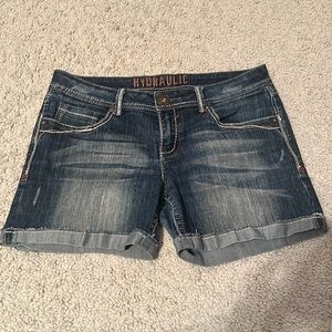 Hydraulic Jean Shorts